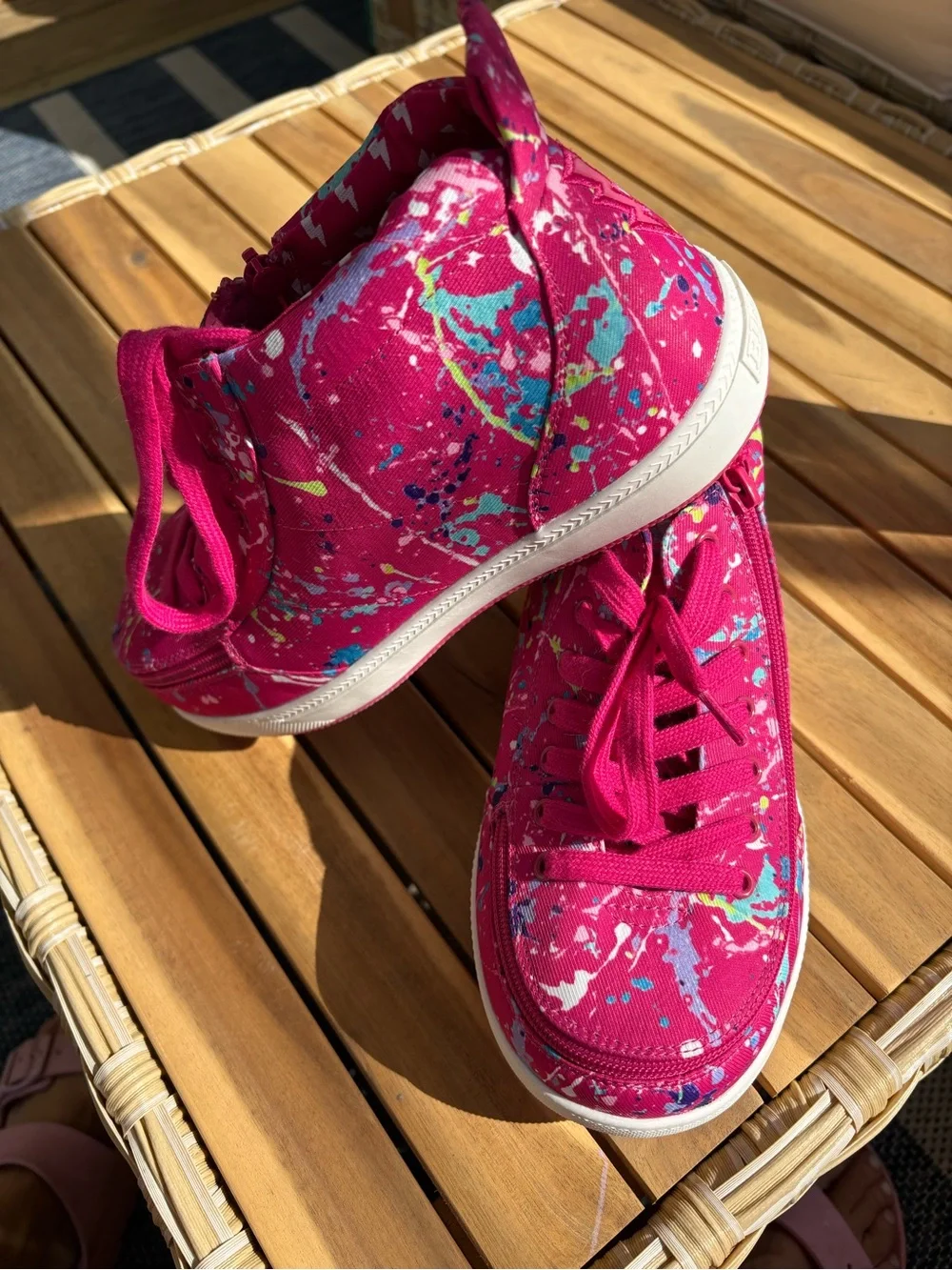 SASHA SPLATTER BILLY CLASSIC D|R II HIGH Kids 4 Extra Wide